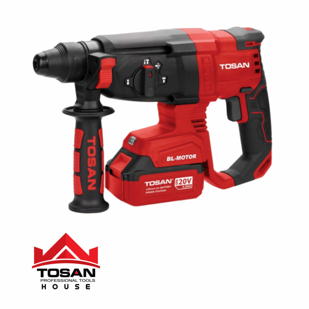 بتن کن شارژی 20 ولت 2 کیلویی توسن